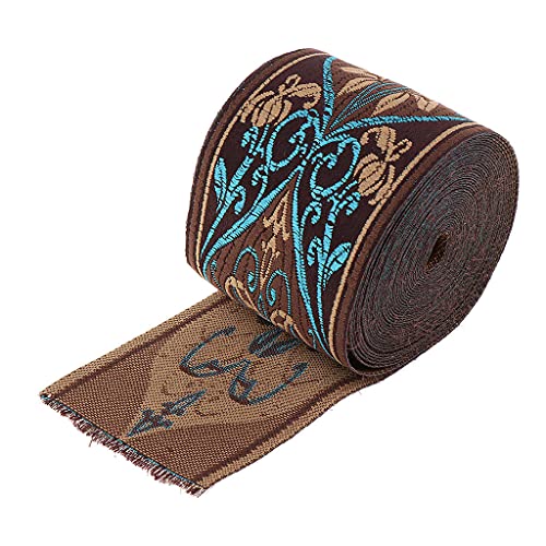 Sharplace 5m Jacquard Web Stoffbänder Bordüre aus Polyester für DIY Bastelarbeiten, Breite, 6 cm Sharplace 5m Jacquard Web Stoffbänder Bordüre aus Polyester für DIY Bastelarbeiten, Breite, 6 cm von Sharplace