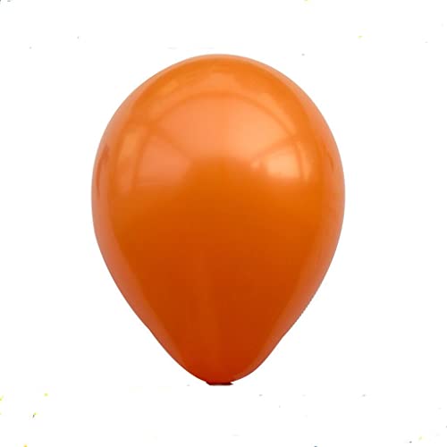 Sharplace 5x 40 Halloween Glänzend Schwarze Und Orangefarbene Latexballons Partydekoration von Sharplace
