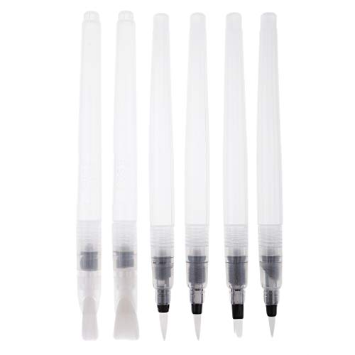 Sharplace 6 pcs Feste Pinsel Stifte Wasserpinsel Stifte stifte Wasserfarben Wasserpinsel Water Scrub Pens Für von Sharplace