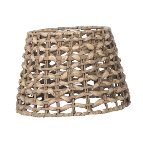 Sharplace Boho Rattan Lampenschirm Klassischer geflochtener Lampenschirm Dekorative Deckenleuchten Esszimmerlampe Kronleuchter Lampenschirm Hängelampen Dekoration für Garten Party Hochzeit, Stil d von Sharplace