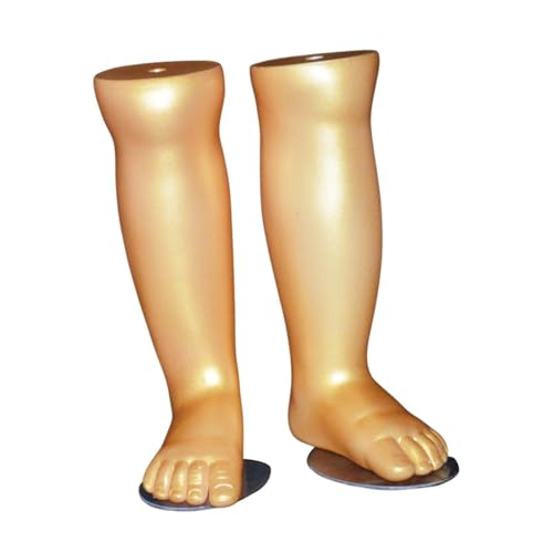 Sharplace Kind Fuß Manikin Mannequin Beine Realistische Mehrzweck Socken Display Werkzeug Socken Unterstützung Modell für Schuhe Kurze Strümpfe Shop von Sharplace