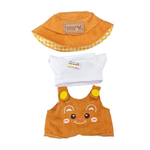 Sharplace Plüschpuppen -Top und Hosen Machen Ihre eigenen Puppen -Bildung für Kinder Kleidung Foto Requisiten Plüschpuppenkleidung mit Hut für 5,91 '' '' '' von Sharplace