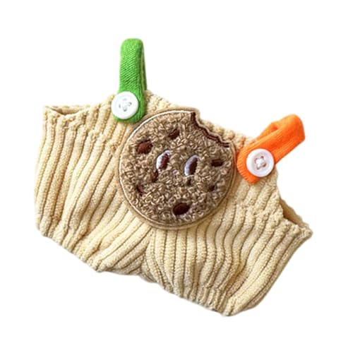 Sharplace Puppen Hosen Kleidung Mädchen Puppe Kleidung Flasche Zubehör Mädchen Geschenk Kleidung verkleiden Sich Puppen-Outfits niedlich Puppen Anzug für, Kekse von Sharplace