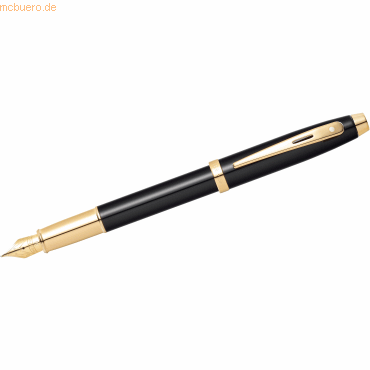 Sheaffer Füllhalter 100 Schwarzlack vergoldete Beschläge Self Serve von Sheaffer