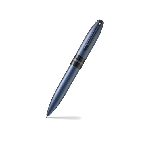 Sheaffer Icon E2911051 Kugelschreiber, Metallic Blau mit schwarzen PVD-Applikationen von Sheaffer