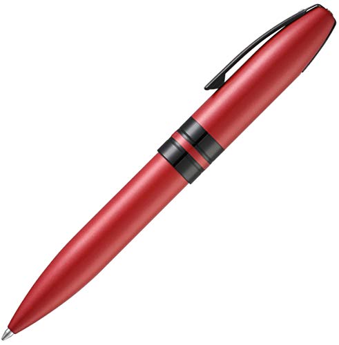 Sheaffer Icon E2911151 Kugelschreiber, metallisches Rot mit glänzenden schwarzen PVD-Applikationen von Sheaffer