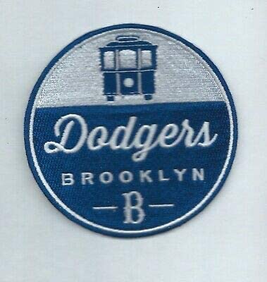 Sheff Brooklyn Dodgers W/TROLLI Aufbügler C1 8,9 cm Iron-on Patch von Sheff