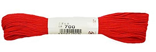 Olympus Kogin Sashiko Garn – Scarlet # 700 – Japanische Stickerei & Quilten von Shibori Dragon