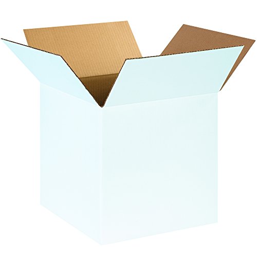 Schiff Supply sn141414 W Boxen aus Wellpappe, 35,6 cm L x 35,6 cm W x 35,6 cm H, weiß (25 Stück) von Ship Now Supply