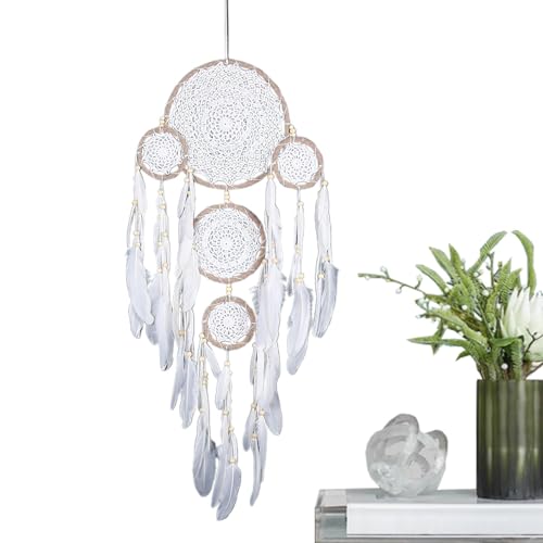 Shitafe Boho Traumfänger,Traumfänger - Schlafzimmer Traumfänger | Wandation, Traumfänger, Boho-Traumfänger, Federornament für Erwachsene, für Teenager-Wohnheimation von Shitafe