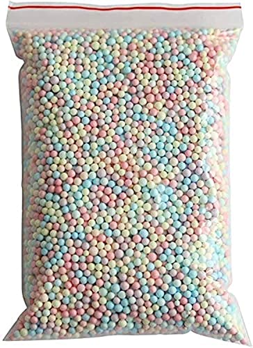 Shiwaki 50g Bunte Schaumstoffkugeln Styropor Dekokugeln für Hochzeit Party Dekoration 2-4mm von Shiwaki