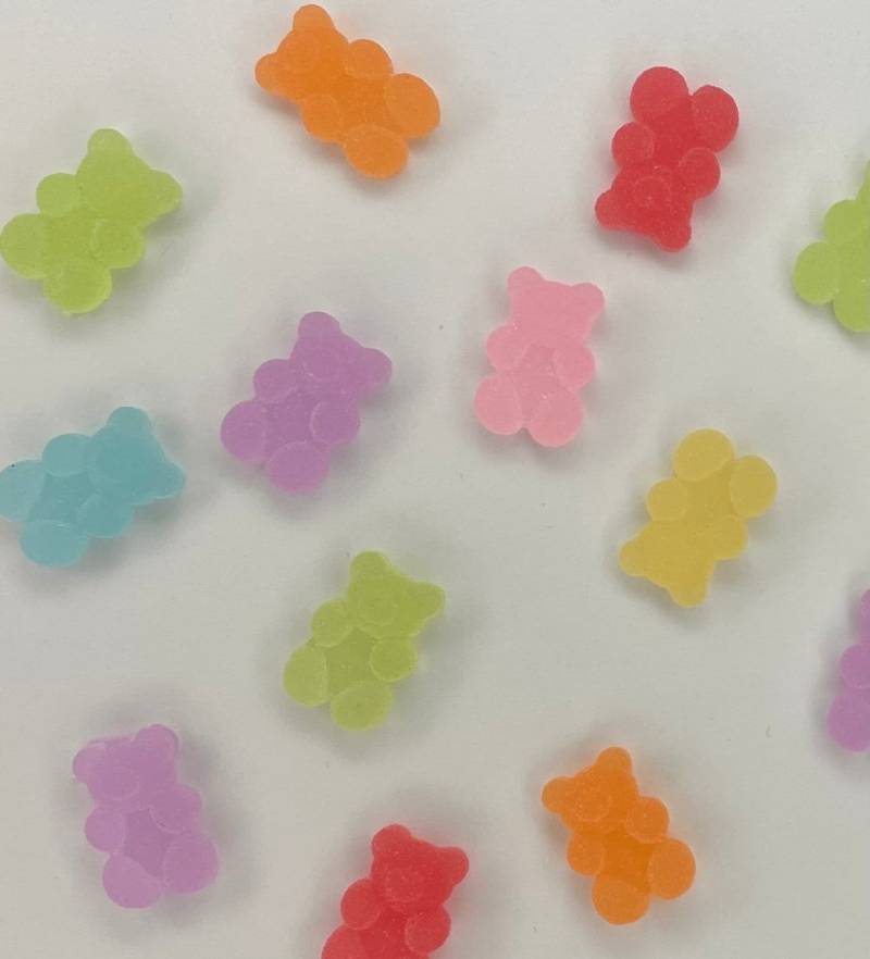 Zuckerbären Kawaii Gummibär Charms Bunt von ShopNailsbyKim