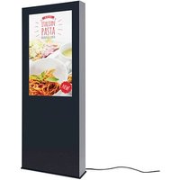 Showdown® Displays Digitale Outdoor-Stele Infostele mit LED-Display 116,8 cm (45,9 Zoll) von Showdown® Displays