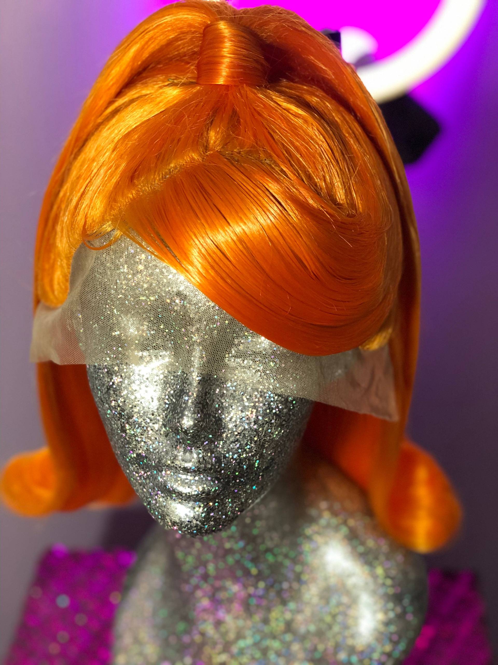 90Er Tal Mädchen Flip in Tangerine von Showgirlvanity