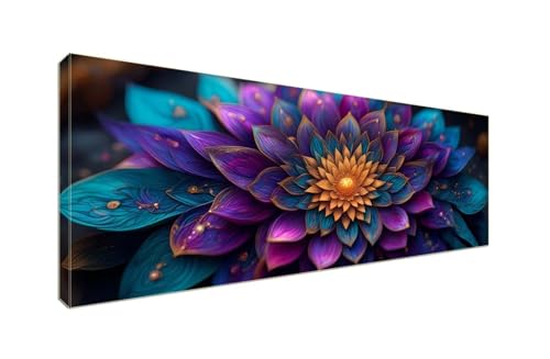 Diamond Painting Erwachsene Groß XXLl 225x90cm Diamant Painting Bilder, 5D Mandala Blume Diamond Painting Kinder DIY Voll Diamant Crystal Art Malen Nach Zahlen, Stickerei Malerei Kits Wand Dekor S-68 von Shozhoo