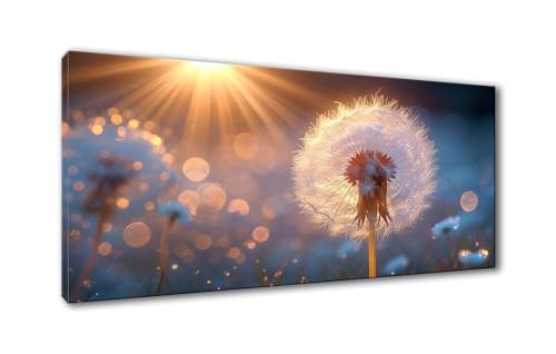 5D Diamond Painting Löwenzahn Diamond Painting Erwachsene Sonnenuntergang Diamant Painting Bilder Kinder DIY Diamant Malerei Stickerei Kreuzstich Set Home Wand Deko Geschenke Frauen 30 x 60 cm Y-882 von Shueayin