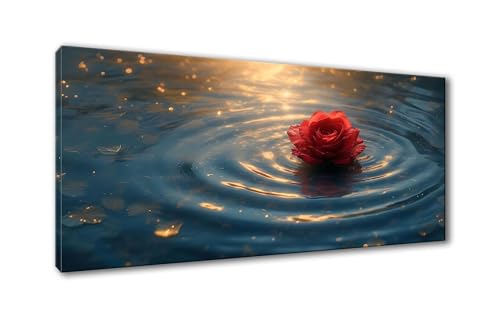 Blume Diamond Painting Erwachsene Groß XXL, 5D Diamond Painting 100 x 200 cm, Diamant Painting Bilder Rose Diamond Painting Set, DIY Diamant Malerei Crystal Art Kit für Deko Wohnzimmer Wand Y-902 von Shueayin