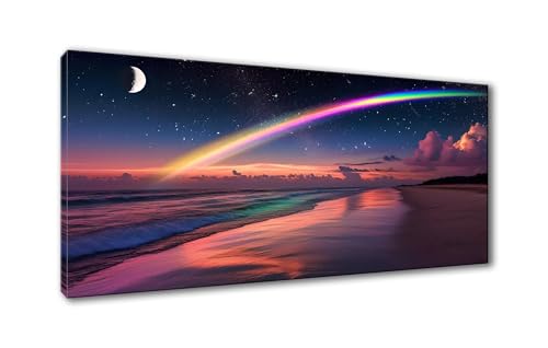 Diamond Painting Strand 5D Diamant Painting Bilder Landschaft Diamond Painting Erwachsene, Diamond Painting Set mit Zubehör, DIY Diamant Malerei für Wohnzimmer Schlafzimmer Wanddeko 70 x 140 cm Y-812 von Shueayin