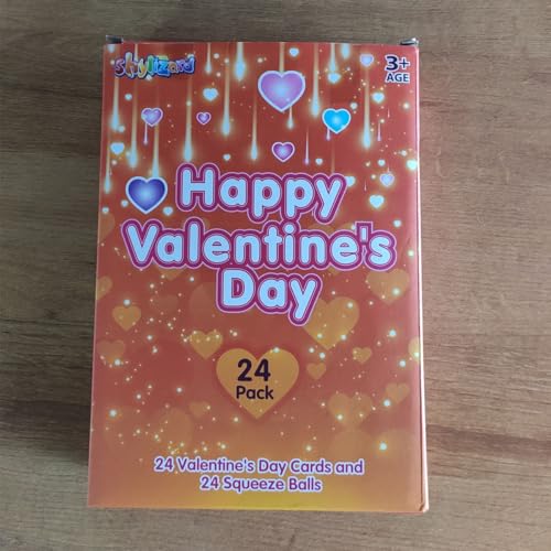 Valentinstagskarten für Kinder mit kleiner Kugel von ShyLizard