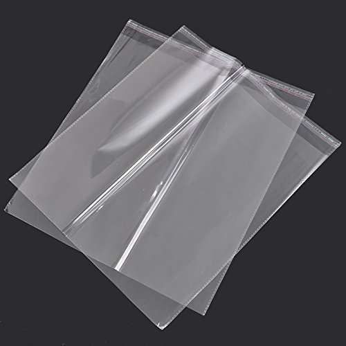 SiAura Material ® - 50x selbstklebende Plastiktütchen 32x33cm von SiAura Material