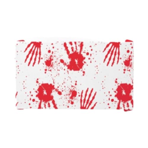 SiaBiced Tischdecke für Halloween, Rechteckig, 137 X 183 cm, Wasserabweisend für Esszimmer von SiaBiced