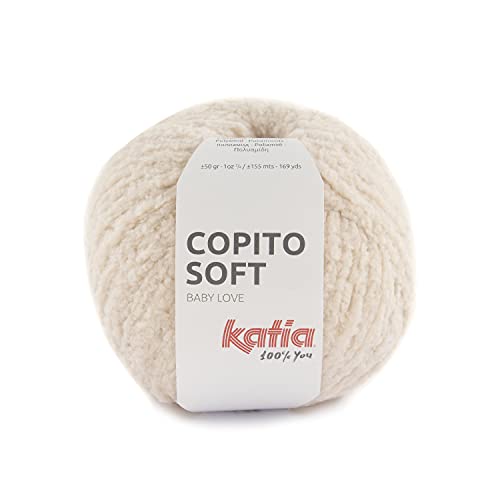 50g Katia Copito Soft - Farbe 26 hellrosa - Garn mit Plüsch-Effekt von Sibylles Geschenkeartikel