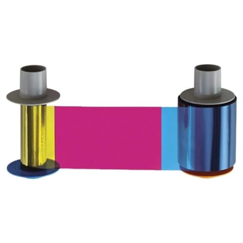 Sichuny DTC4500e Farbband, Farbnummer: 045200, Premium-Farbdruckband, Ausgelegt für Den Druck Von Bis zu 500 Blatt, Langlebig von Sichuny