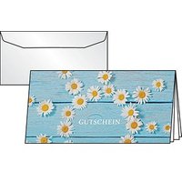 10 SIGEL Gutscheine Daisy DIN lang von Sigel