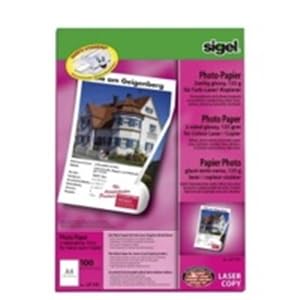 Fotopapier Sigel LP341, A4, 135g, weiß, 200 Blatt von Sigel