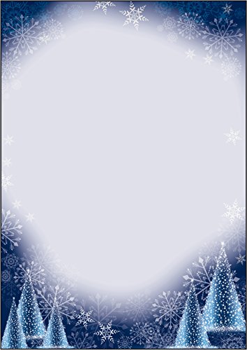 SIGEL DP017 Briefpapier Weihnachten, Night Sky, A4, 100 Blatt von Sigel