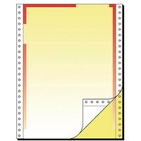 SIGEL Endlospapier A4 hoch 2-fach, 80 g/qm gelb 500 Blatt von Sigel