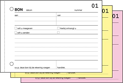 SIGEL Expres 40270 Bonboekje - holländische Lieferscheine A6 quer, 3x 50 Blatt von Sigel