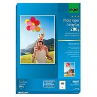 SIGEL Fotopapier IP712 DIN A4 hochglänzend 200 g/qm 100 Blatt von Sigel