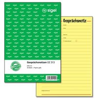 SIGEL Gesprächsnotiz Formularbuch GE513 von Sigel