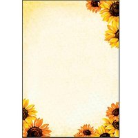 SIGEL Motivpapier Field of Sun Motiv DIN A4 90 g/qm 50 Blatt von Sigel