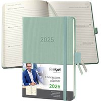 SIGEL Taschenkalender Conceptum 2025 mintgrün von Sigel