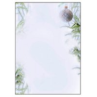 SIGEL Weihnachtsbriefpapier Winter Mood Motiv DIN A4 90 g/qm 100 Blatt von Sigel