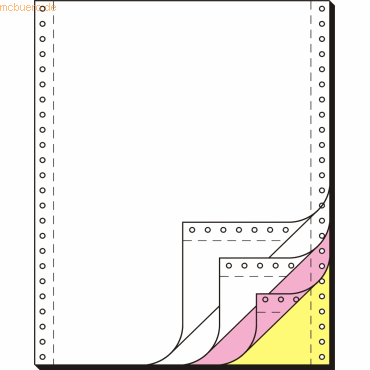 Sigel DIN-Computerpapier 12 Zollx240mm 60/53/57 g/qm 500 Blatt von Sigel