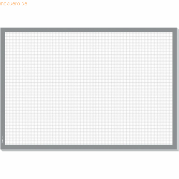 Sigel Schreibunterlage Squared 30 Blatt weiß/grau kariert 595x410mm von Sigel