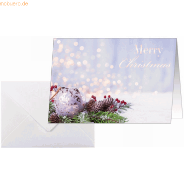 Sigel Weihnachtskarte A6 250g 25+25 Stück Charmful Christmas Sigel Weihnachtskarte A6 250g 25+25 Stück Charmful Christmas von Sigel