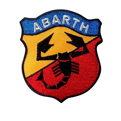 ABARTH Racing Car Motorcycles Aufnäher Besticktes Patch zum Aufbügeln Applique von SigitasTrading