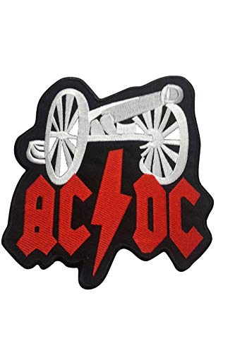 Ac Dc Acdc Aufnäher Besticktes Patch zum Aufbügeln Applique von SigitasTrading