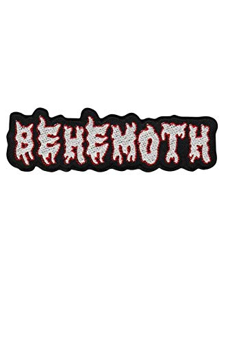 Behemoth Death Metal Aufnäher Besticktes Patch zum Aufbügeln Applique von SigitasTrading