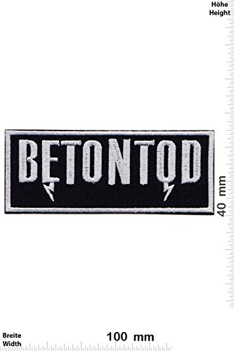 Betontod Punkrock Band Aufnäher Besticktes Patch zum Aufbügeln Applique von SigitasTrading