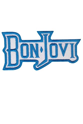 Bon Jovi Rockband Blue Aufnäher Besticktes Patch zum Aufbügeln Applique von SigitasTrading