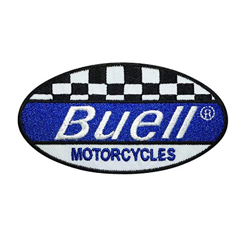 Buell Motorcycles T Sports Racing MOTORSPORT Aufnäher Besticktes Patch zum Aufbügeln Applique von SigitasTrading