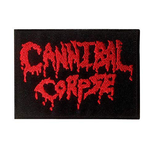 Cannibal Corpse Death Metal Aufnäher Besticktes Patch zum Aufbügeln Applique von SigitasTrading