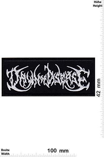 Dawn Of Disease Death Metal Band Aufnäher Besticktes Patch zum Aufbügeln Applique von SigitasTrading