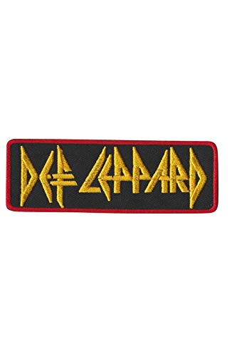 Def Leppard Hard Rock Band_2 Aufnäher Besticktes Patch zum Aufbügeln Applique von SigitasTrading