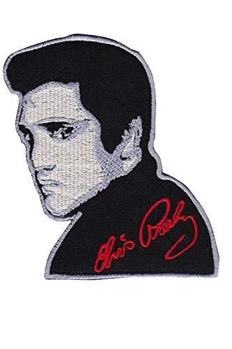 Elvis Presley Aufnäher Besticktes Patch zum Aufbügeln Applique von SigitasTrading